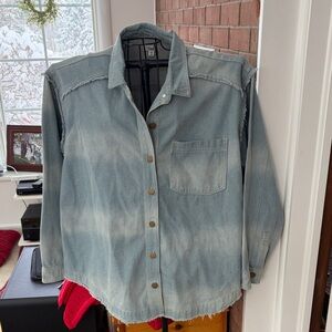 Easel Light Blue Denim Jacket